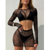 2 Piece Set wit Skirt Love Market Black 2 Piece Set wit Skirt Love Market Black