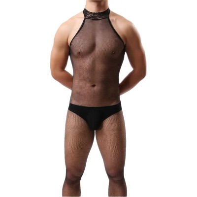 Halter Bodystocking Black Halter Bodystocking Black