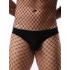 Long Sleeve Fishnet Bodystocking Black