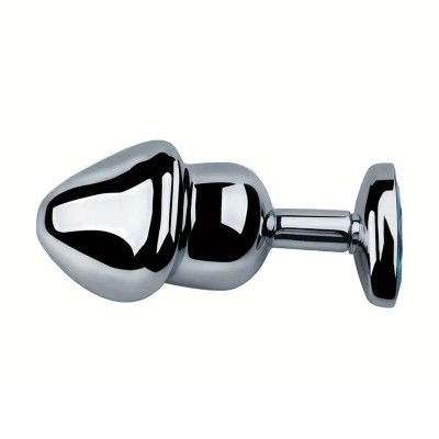 Butt Plug With Jewel Penis Medium Blue Butt Plug With Jewel Penis Medium Blue