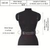 Ρυθμιζόμενο Harness Top Lisa Μαύρο