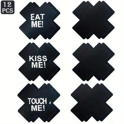 Nipple Stickers Set Love Market Cross 12pcs Nipple Stickers Set Love Market Cross 12pcs