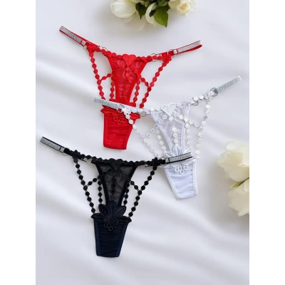 Lace String Set  Reva Heart 3pcs Lace String Set  Reva Heart 3pcs