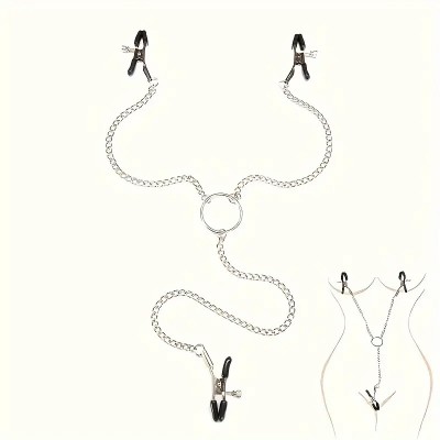 Nipple and Clit Clamps Love Market Silver Nipple and Clit Clamps Love Market Silver