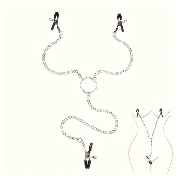 Nipple and Clit Clamps Love Market Silver