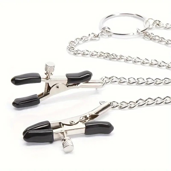 Nipple and Clit Clamps Love Market Silver