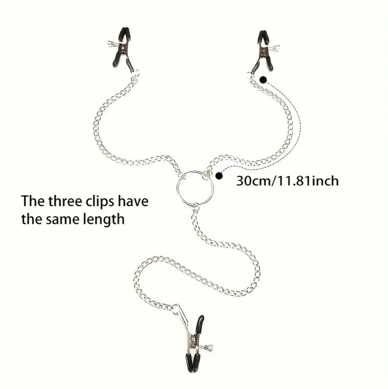 Nipple and Clit Clamps Love Market Silver