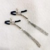 Nipple Clamps With Tassels Black