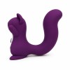 Love Market Κλειτοριδικός & G-Spot Δονητής Screaming Squirrel Dual Motor Μοβ G-Spot