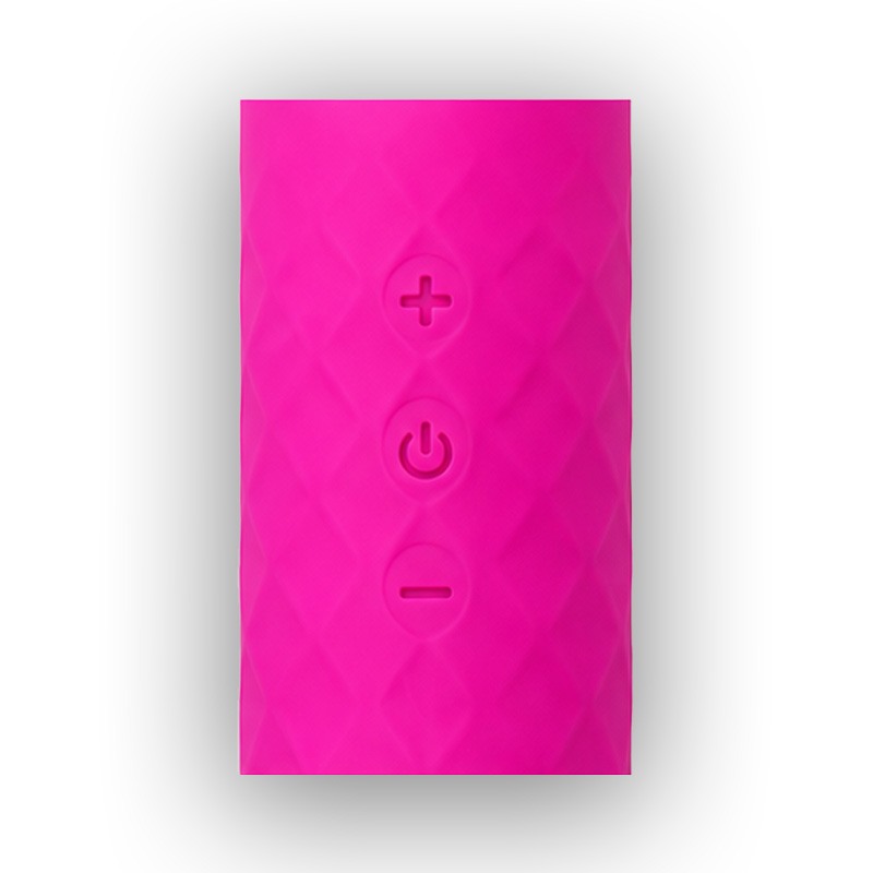 Love Market Δονητής Wand Silicone Massager 20cm Φούξια Wand