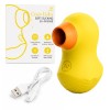 Clitoral Vibrator Dibe Cutie Baby Duck Soft Sucking Yellow Clit Toys