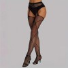 Fishnet Suspender Pantyhose Fay Black