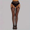 Fishnet Suspender Pantyhose Fay Black