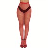 Fishnet Tights Love Market Red