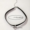 Choker with Rhinestone Heart