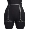 Harness Garter Belt Goth Black