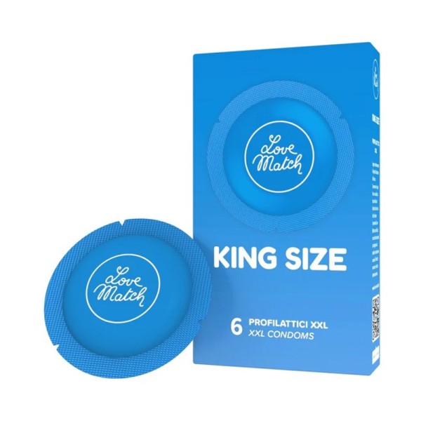 Condoms Love Match King Size 6pcs