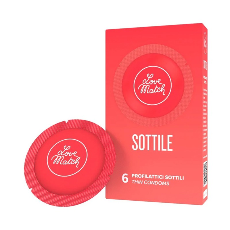 Love Match Condoms Love Match Thin 6τμχ Condoms