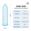 Love Match Condoms Love Match King Size 6pcs Condoms