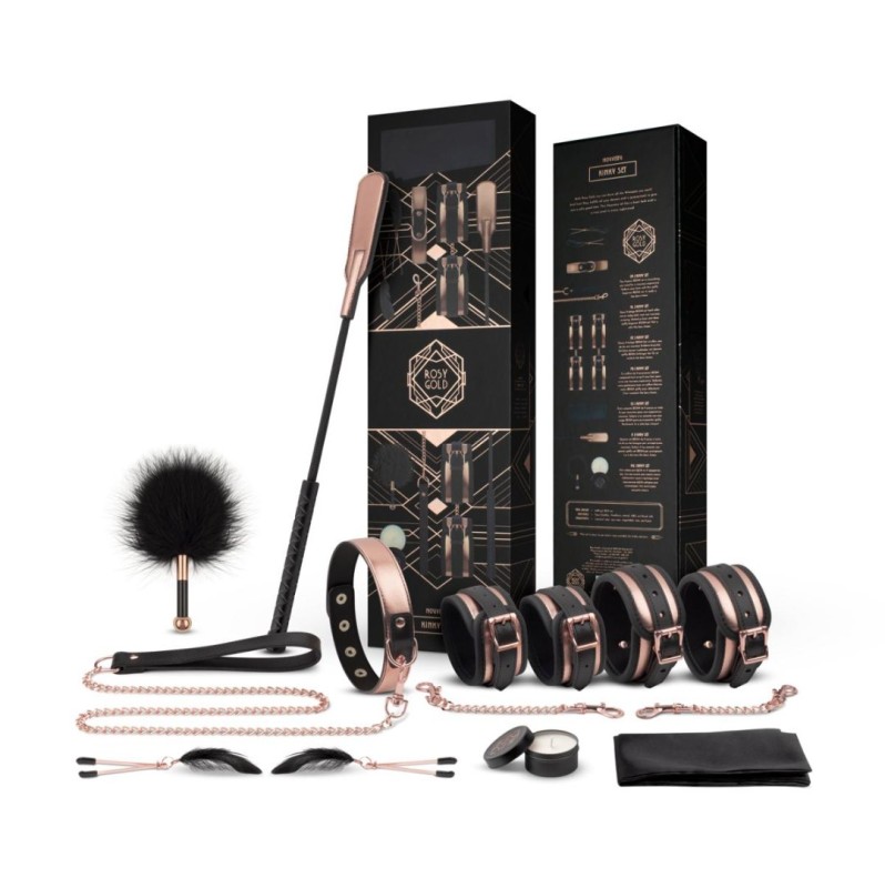 BDSM Fetish Kit Rosy Gold Nouveau BDSM Set