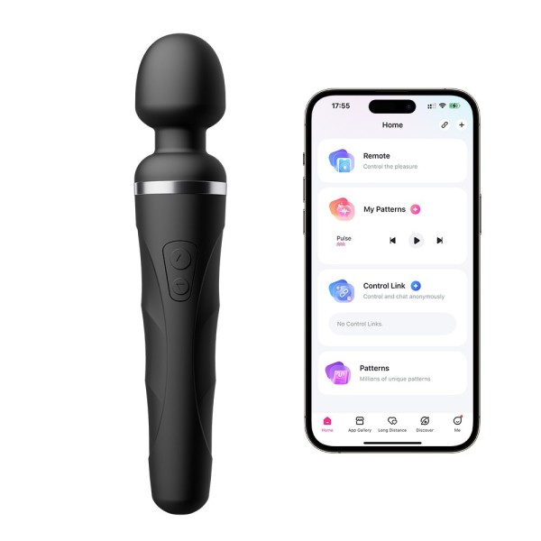 Wand Vibrator Lovense Domi 2 Black