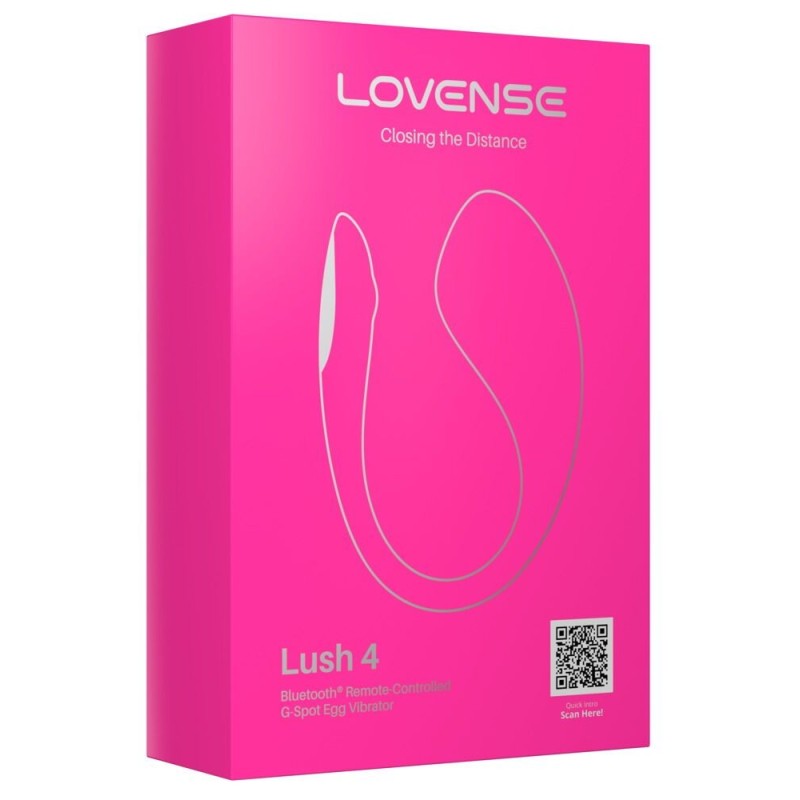 Lovense Vibrating Egg Lovense Lush 4 Pink Vibrating Eggs