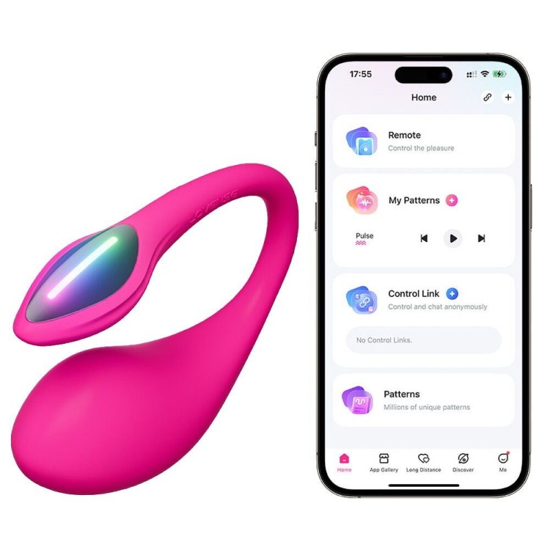 Lovense Vibrating Egg Lovense Lush 4 Pink Vibrating Eggs