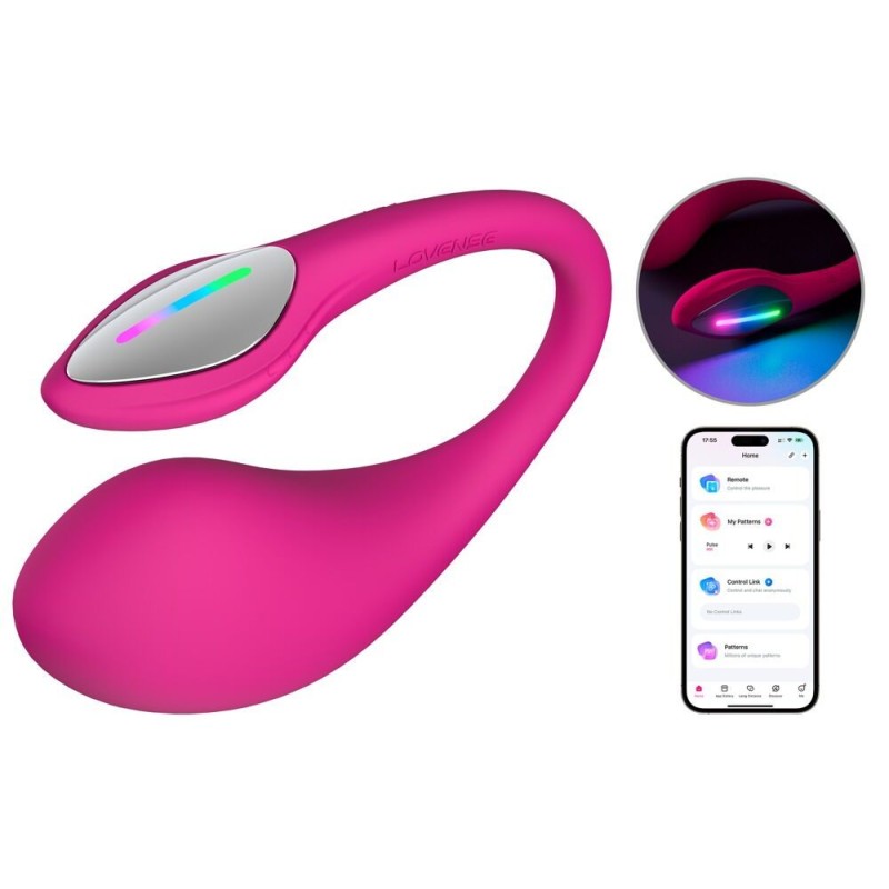 Lovense Vibrating Egg Lovense Lush 4 Pink Vibrating Eggs