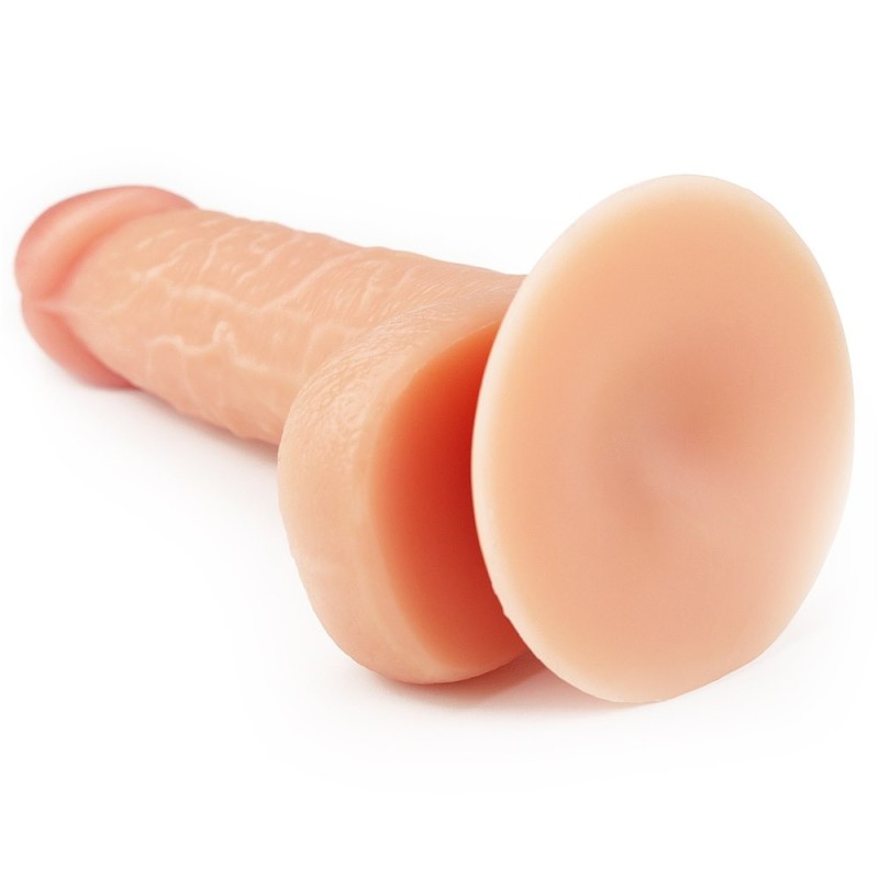 Ρεαλιστικό Dildo Lovetoy Ultra Soft 18cm Μπεζ