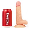 Ρεαλιστικό Dildo Lovetoy Ultra Soft 18cm Μπεζ