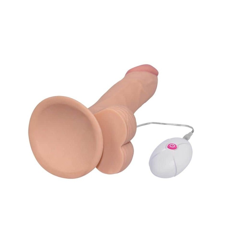Realistic Vibrator Lovetoy The Ultra Soft Dude 22.8cm Nude Realistic Vibrator Lovetoy The Ultra Soft Dude 22.8cm Nude
