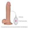 Realistic Vibrator Lovetoy The Ultra Soft Dude 22.8cm Nude