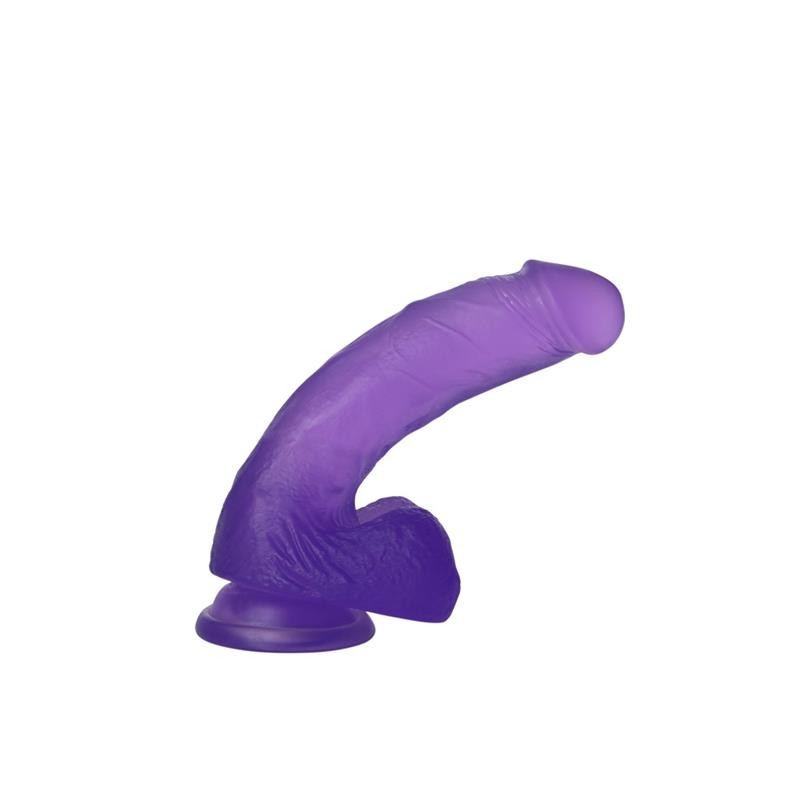 Lovetoy Jelly Dildo Lovetoy Studs 17.5cm Μοβ Jelly