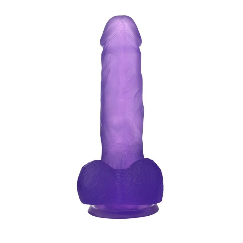 Lovetoy Jelly Dildo Lovetoy Studs 17.5cm Μοβ Jelly