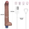 Ρεαλιστικός Δονητής Lovetoy Real Softee 26.5cm Καφέ