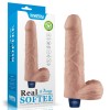 Ρεαλιστικός Δονητής Lovetoy Real Softee 22.6cm Μπεζ