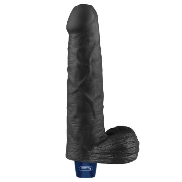 Ρεαλιστικός Δονητής Lovetoy Real Softee 22.6cm Μαύρος