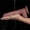 Lovetoy Ρεαλιστικός Δονητής Lovetoy Dual Density Power Cock 23cm Μπεζ Ρεαλιστικοί
