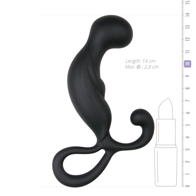 Easytoys – Anal Collection Διεγέρτης Προστάτη Easytoys Massager Bent Μαύρος Διέγερση Προστάτη