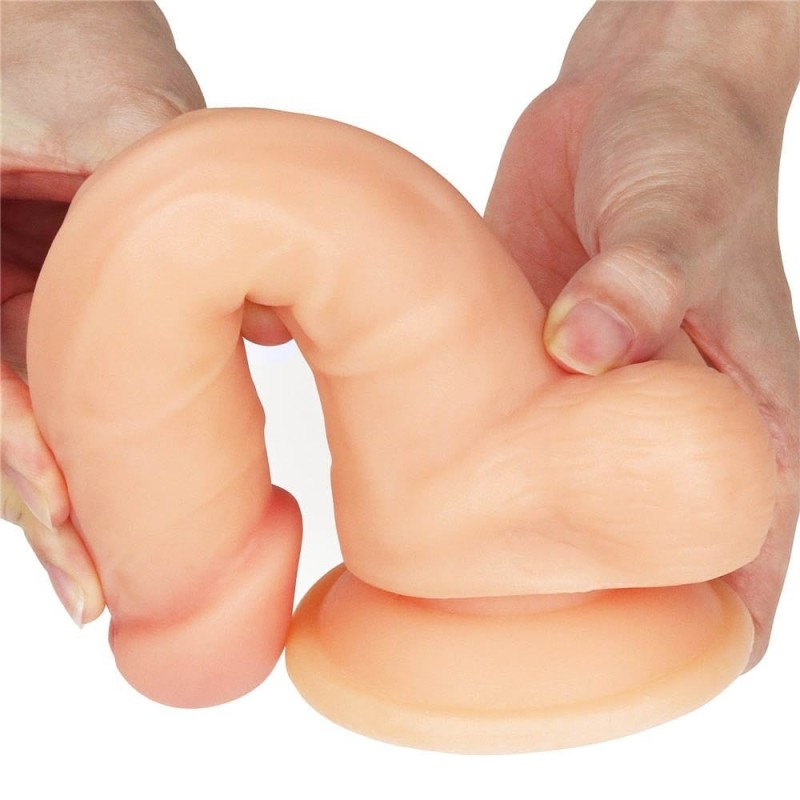 Γυναικείο Strap-On Σετ με Dildo & Όρχεις Easy Lovetoy 20cm Μπεζ Lovetoy Γυναικείο Strap-On Σετ με Dildo & Όρχεις Easy Lovetoy 20cm Μπεζ Γυναικεία Strap-On