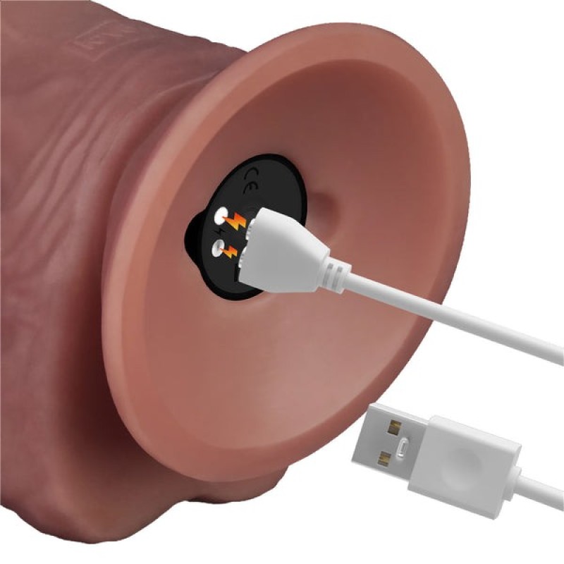 Lovetoy Ρεαλιστικός Δονητής Lovetoy Dual Density Power Cock 23cm Μπεζ Ρεαλιστικοί