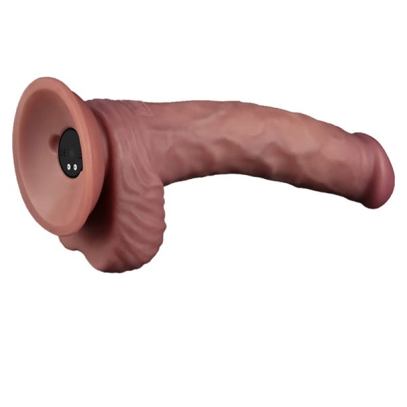Lovetoy Ρεαλιστικός Δονητής Lovetoy Dual Density Power Cock 23cm Μπεζ Ρεαλιστικοί
