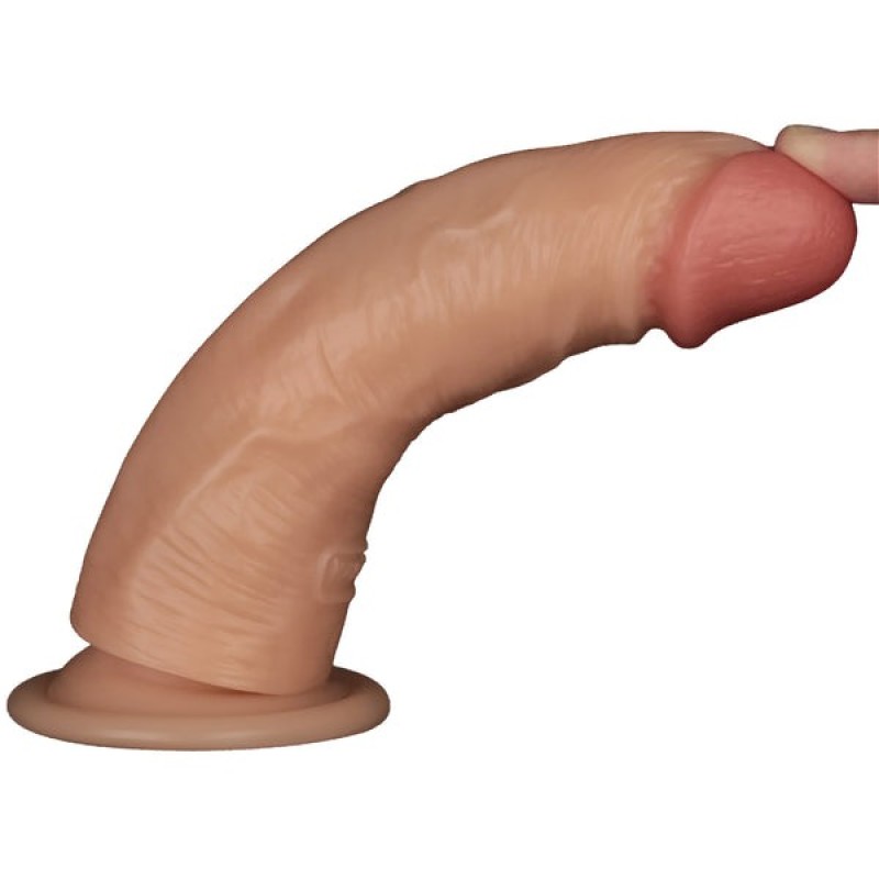 Lovetoy Ρεαλιστικός Δονητής Lovetoy Power Basics 18cm Μπεζ Ρεαλιστικοί