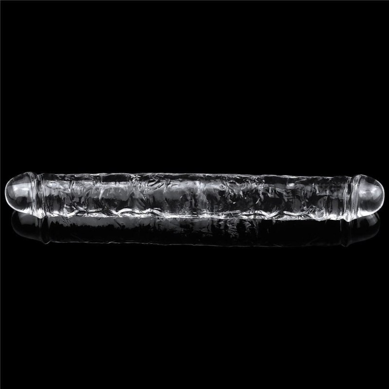Διπλό Jelly Dildo Lovetoy Flawless Clear 30cm Διαφανές Lovetoy Διπλό Jelly Dildo Lovetoy Flawless Clear 30cm Διαφανές Διπλά