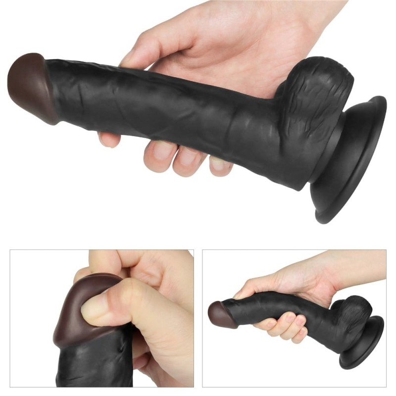 Γυναικείο Strap-On Σετ με Dildo Easy Lovetoy 20cm Μαύρο Lovetoy Γυναικείο Strap-On Σετ με Dildo Easy Lovetoy 20cm Μαύρο Γυναικεία Strap-On