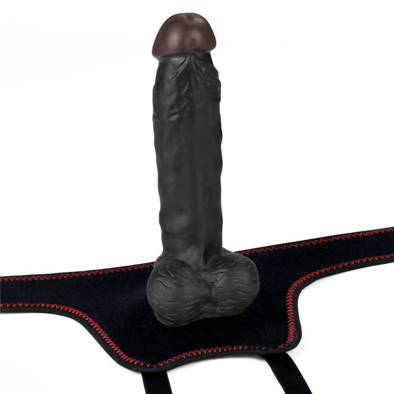 Γυναικείο Strap-On Σετ με Dildo Easy Lovetoy 20cm Μαύρο Lovetoy Γυναικείο Strap-On Σετ με Dildo Easy Lovetoy 20cm Μαύρο Γυναικεία Strap-On