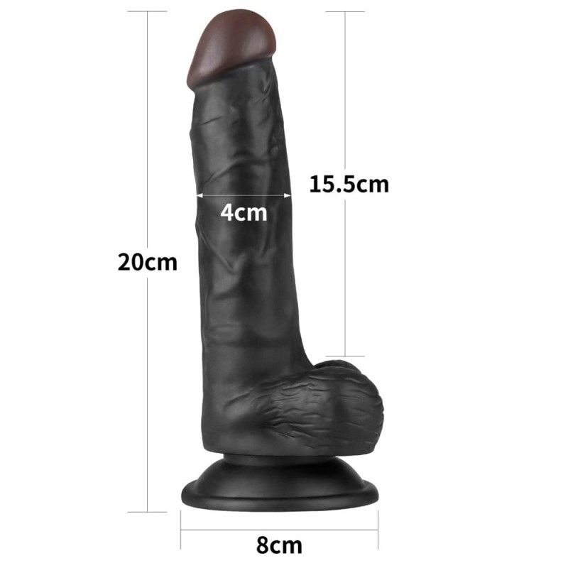 Γυναικείο Strap-On Σετ με Dildo Easy Lovetoy 20cm Μαύρο Lovetoy Γυναικείο Strap-On Σετ με Dildo Easy Lovetoy 20cm Μαύρο Γυναικεία Strap-On