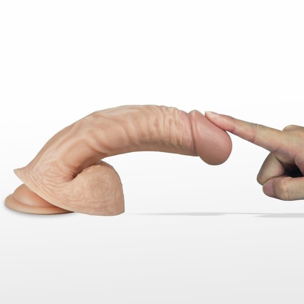 Ρεαλιστικός Δονητής Lovetoy Real Extreme 22cm Μπεζ Ρεαλιστικός Δονητής Lovetoy Real Extreme 22cm Μπεζ