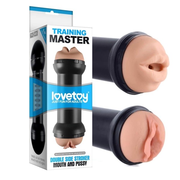 Stroker 2in1 Lovetoy Training Master Vagina & Mouth 
