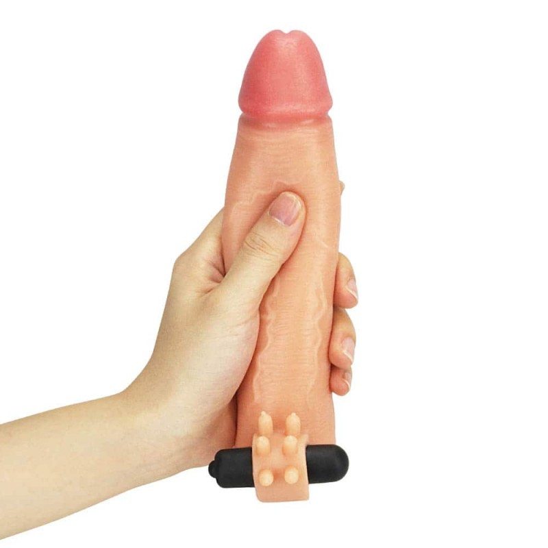 Προέκταση Πέους με Δόνηση Lovetoy Nature Extender Μπεζ Lovetoy Προέκταση Πέους με Δόνηση Lovetoy Nature Extender Μπεζ Προεκτάσεις Πέους